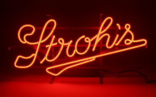 Stroh beer neon - beer,